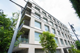 Exterior of Akasaka Terrace House