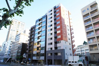 Exterior of Residia Higashiazabu 