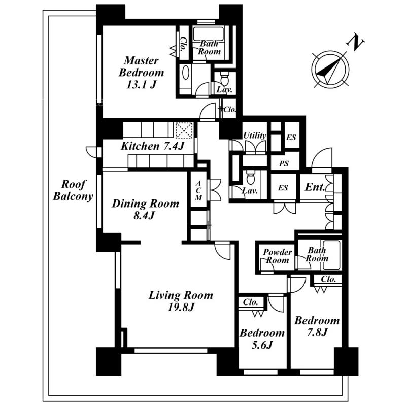 Unit details of Leyton House Yokohama 5F PLAZA HOMES