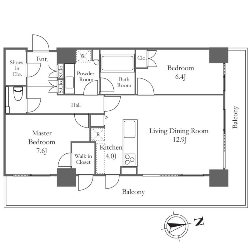 Unit details of Lieto Court Arx Tower 23F PLAZA HOMES