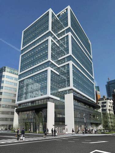 Exterior of Shin-tora dori CORE