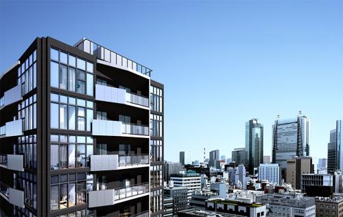 Exterior of パークリュクス虎ノ門