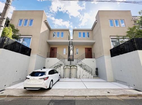 Exterior of T-House A