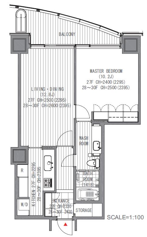 愛宕グリーンヒルズフォレストタワー 28fの賃貸物件 高級 外国人向不動産のプラザホームズ