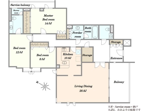 Majes 元麻布gardens D 3f的中古房源资讯 Plaza Homes
